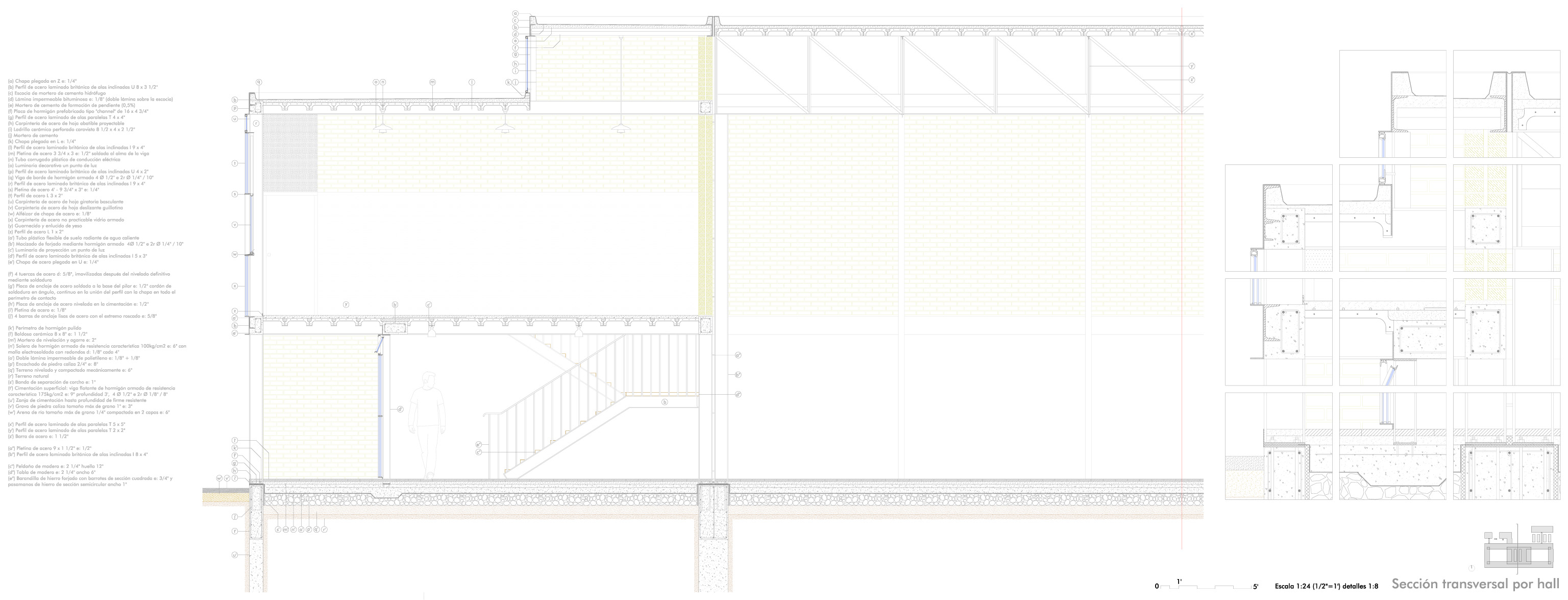 Smithson, Hunstanton, plantas, secciones, plants, cuts, sections, elevations,historia,construccion,construction,axonometria