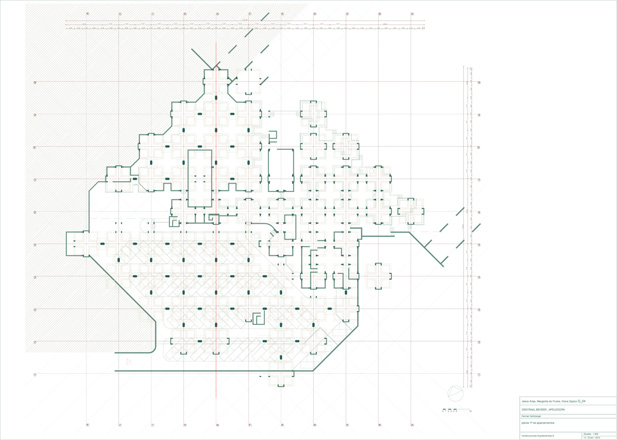 Heztberger,centraal beheer, plantas, secciones, plants, cuts, sections, elevations,historia,construccion,construction,axonometria