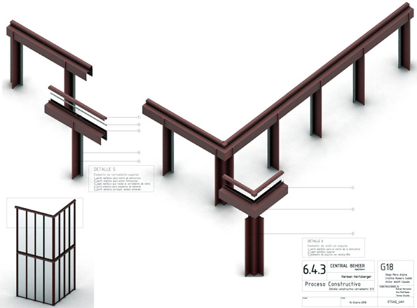 Heztberger,centraal beheer, plantas, secciones, plants, cuts, sections, elevations,historia,construccion,construction,axonometria