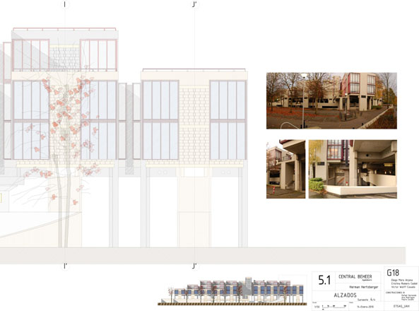 Heztberger,centraal beheer, plantas, secciones, plants, cuts, sections, elevations,historia,construccion,construction,axonometria