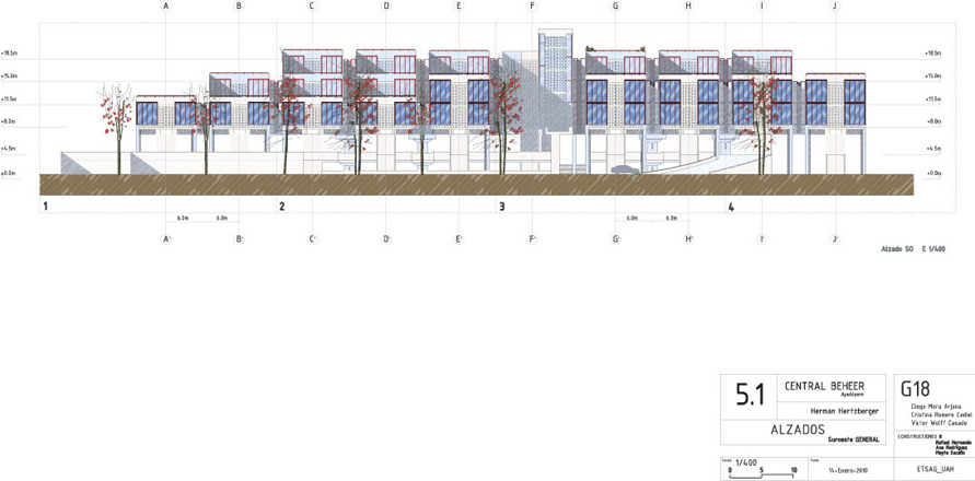 Heztberger,centraal beheer, plantas, secciones, plants, cuts, sections, elevations,historia,construccion,construction,axonometria