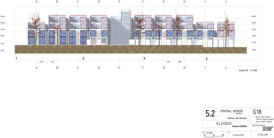 Heztberger,centraal beheer, plantas, secciones, plants, cuts, sections, elevations,historia,construccion,construction,axonometria