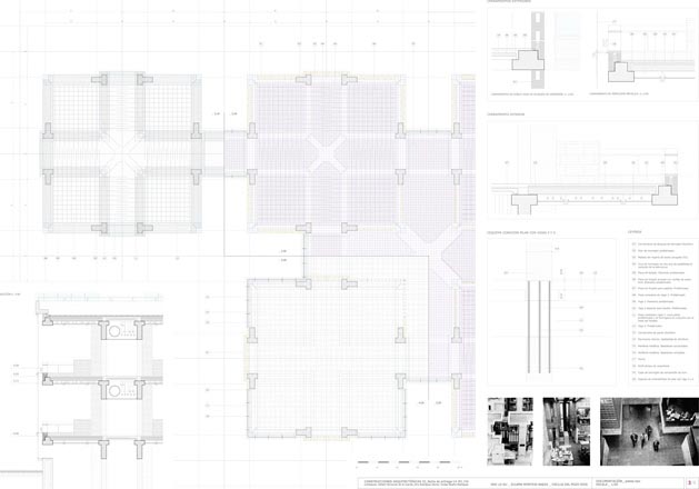 Heztberger,centraal beheer, plantas, secciones, plants, cuts, sections, elevations,historia,construccion,construction,axonometria