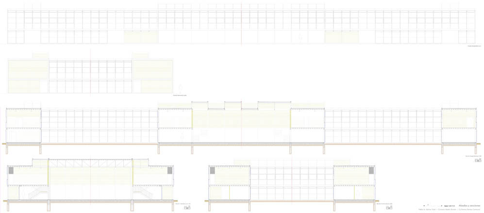 Smithson, Hunstanton, plantas, secciones, plants, cuts, sections, elevations,historia,construccion,construction,axonometria